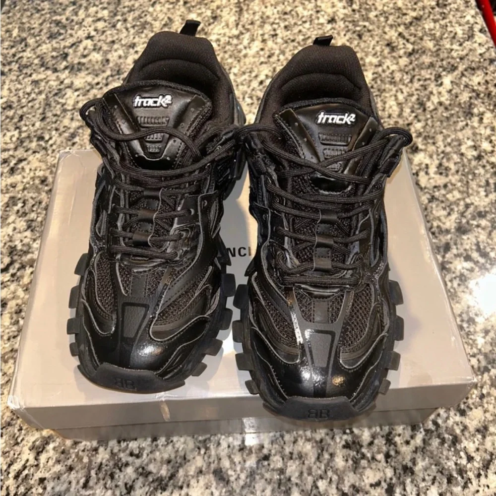 Balenciaga | Shoes | Balenciaga Track2 Sneaker Black | Poshmark